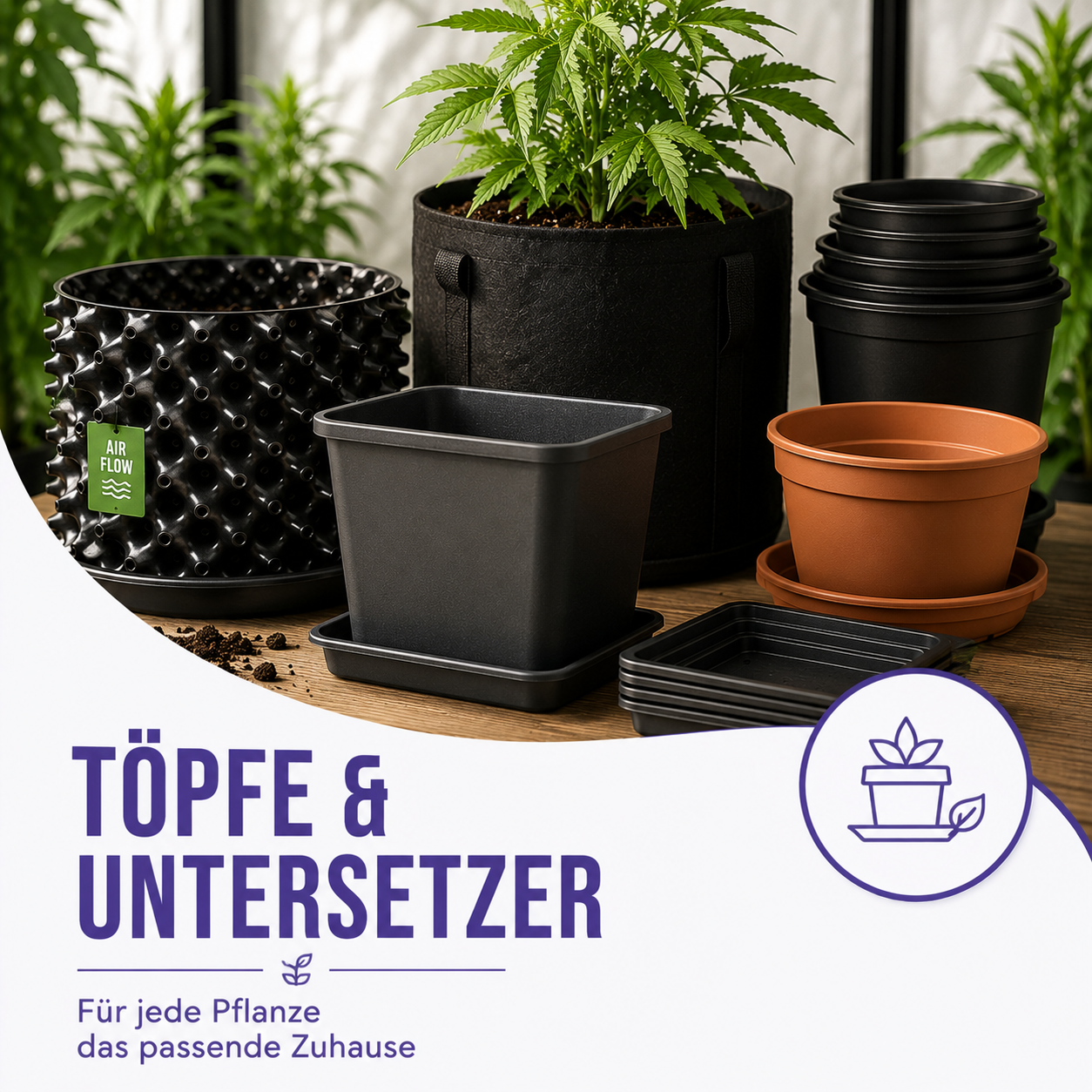 Töpfe & Untersetzer