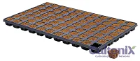 Eazy Plug Anzuchtwürfel Tray 77 Stk.