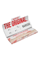 Narcos King Size Slim + Tips | Pink Edition – 1 x Booklet (32 Blättchen + Tips)