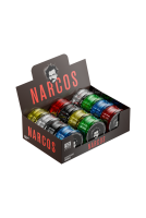 Narcos Grinder – 3-teilig | Gelb mit Escobar-Motiv
