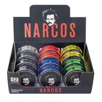 Narcos Grinder – 3-teilig | Weiß mit...