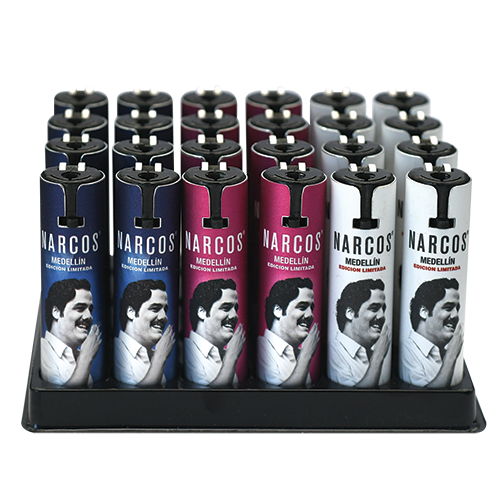 Narcos Feuerzeuge – Medellín metall Edition | 24er Set