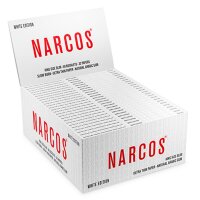 Narcos King Size Slim – White Edition | 50 x...