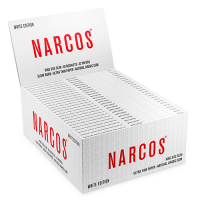 Narcos King Size Slim – White Edition | 50 x...